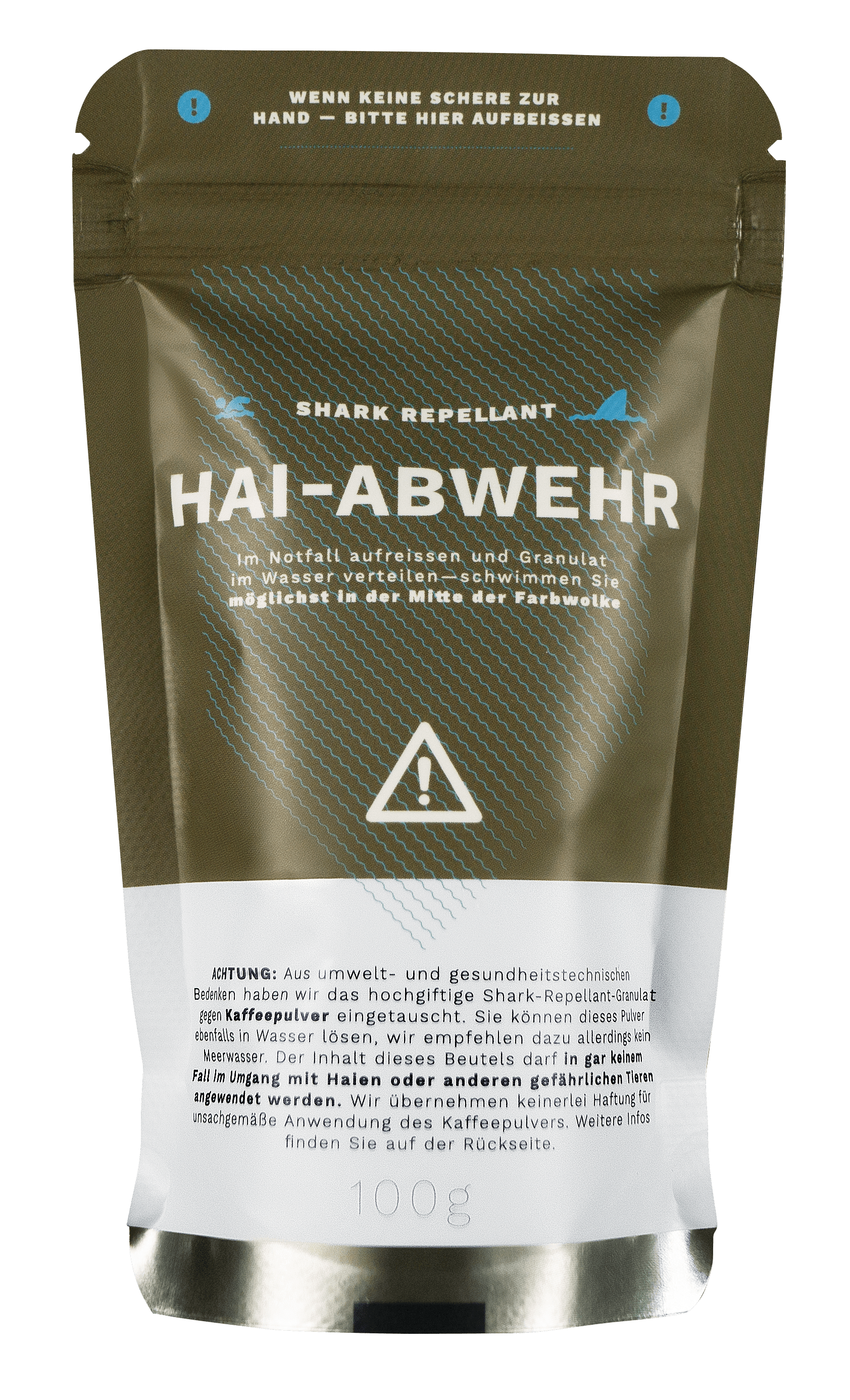 Verpackung Hai-Abwehr 